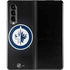 NHL Winnipeg Jets Black Background Galaxy Z Fold3 5G Skin